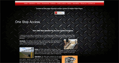 Desktop Screenshot of 1-stopaccess.com